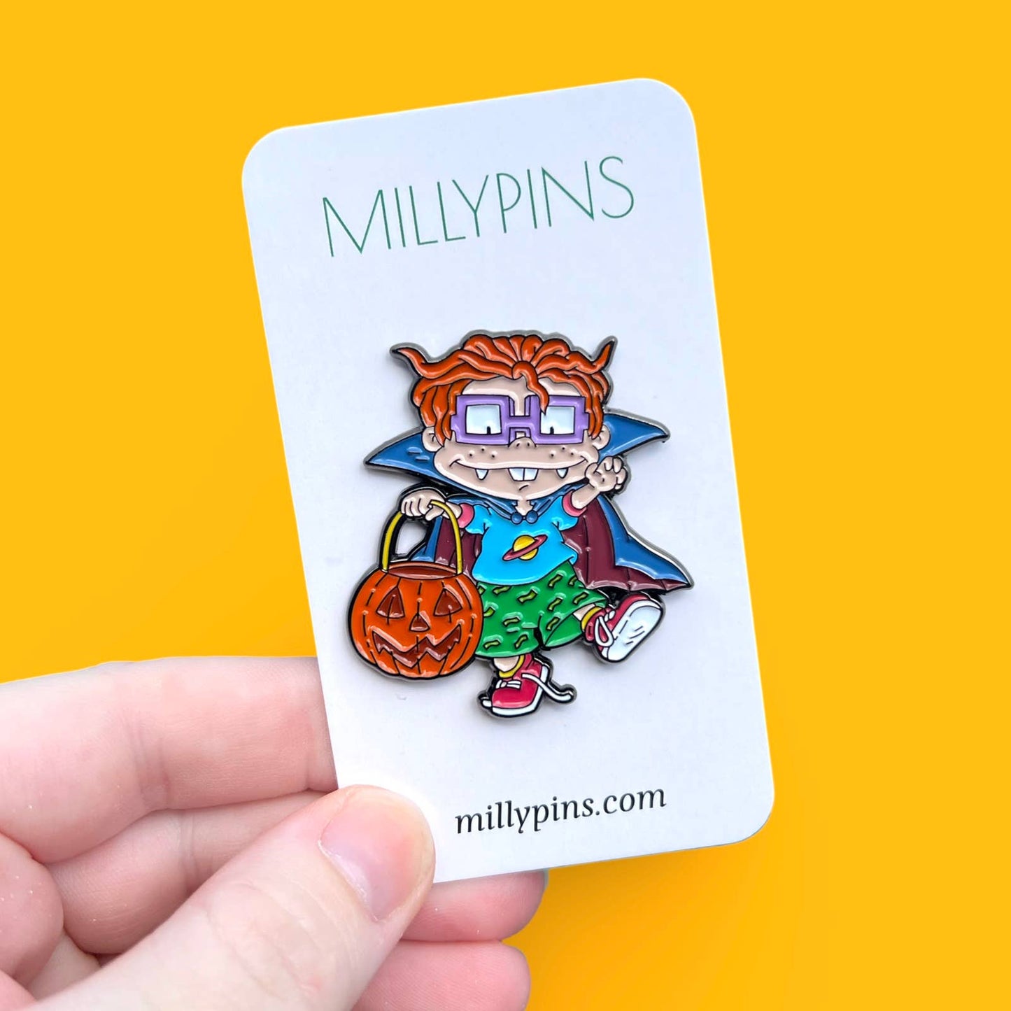 Halloween Chuckie Enamel Pin