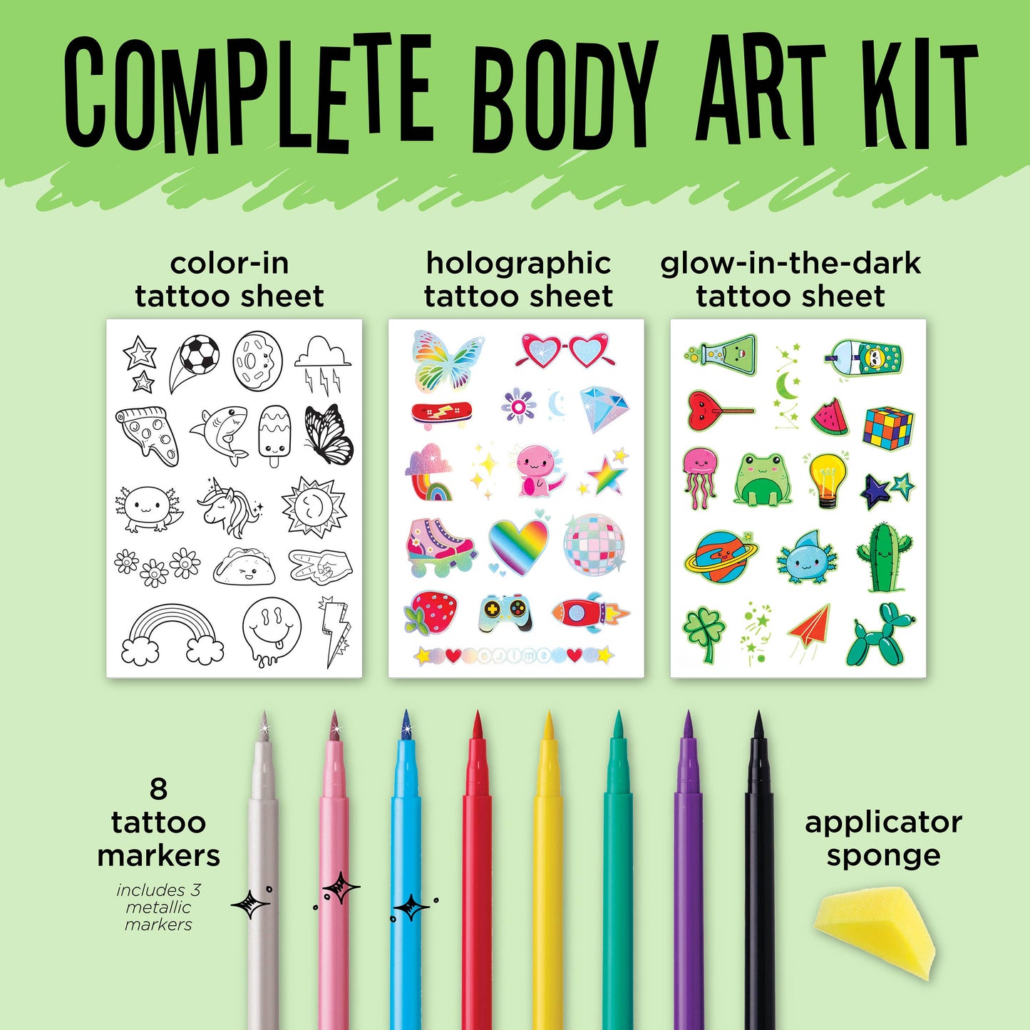 Tattoo Designer Studio Craft Kit for Kids