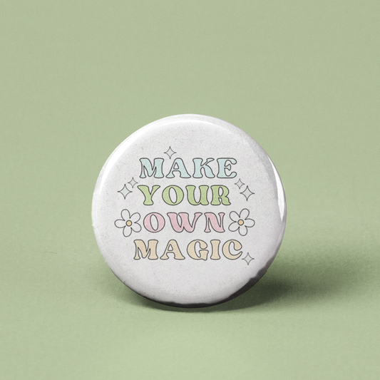 Make Your Own Magic Pinback Button