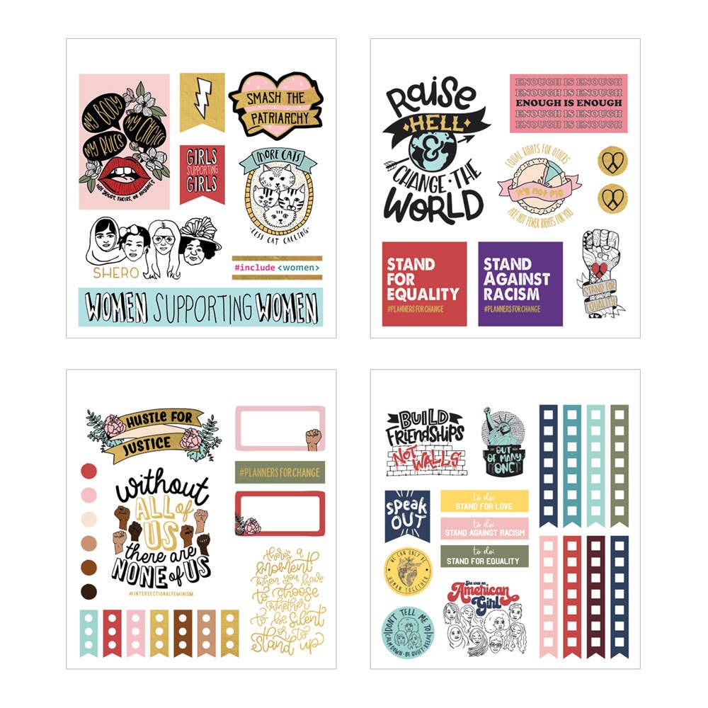 Hustle for Justice Mini Sticker Book