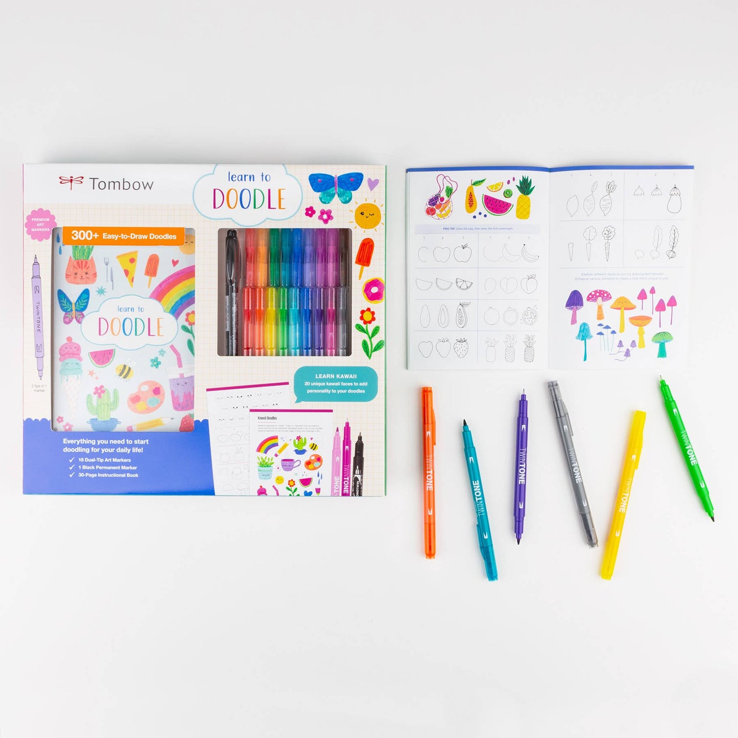 Tombow Learn to Doodle Kit