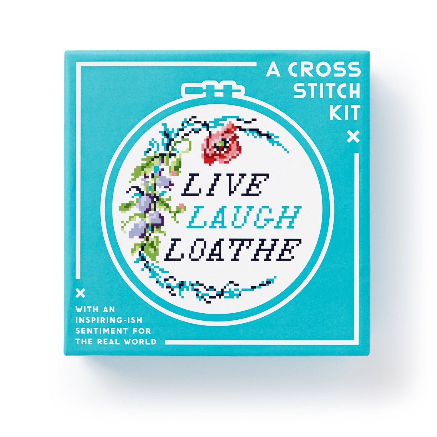 Brass Monkey Live Laugh Loathe Cross Stitch Kit