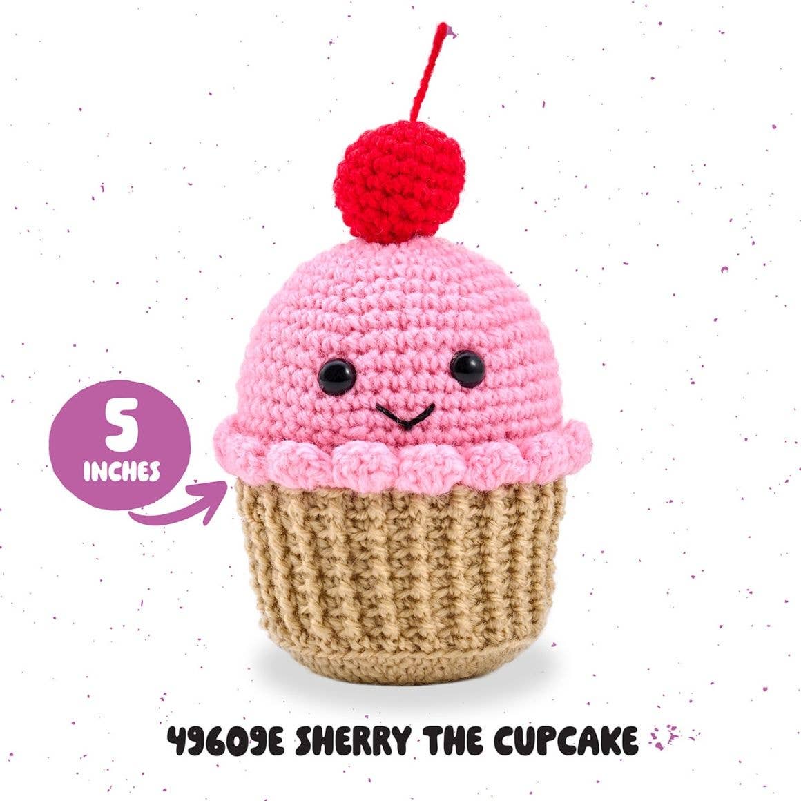 Crochet Kit - Sherry the Cupcake