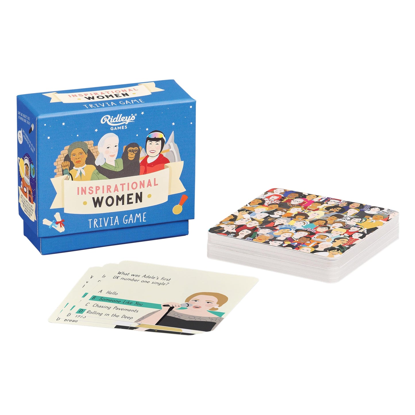 Inspirational Women Trivia Card Game