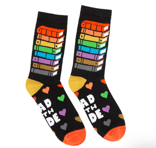 Read With Pride Socks - Large