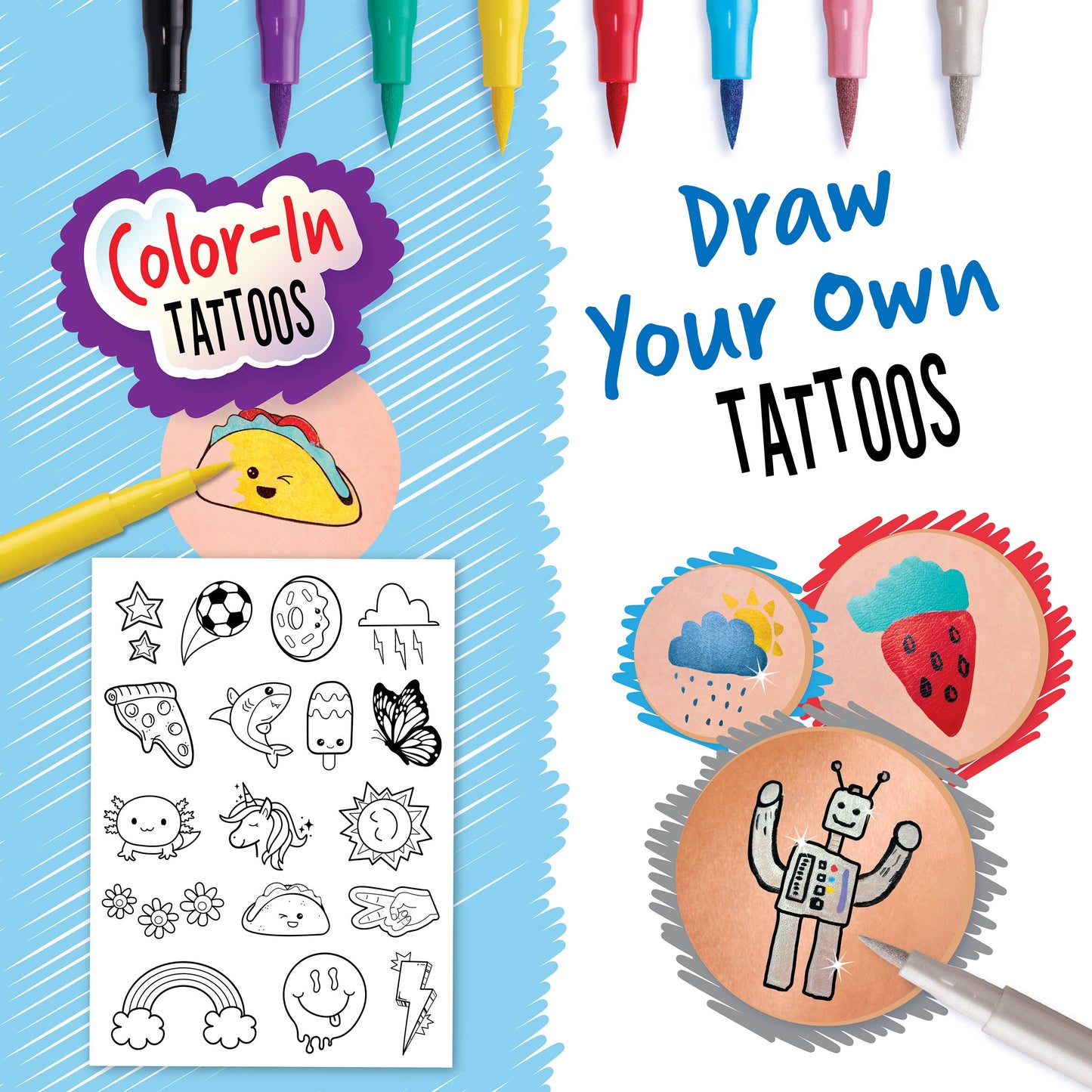 Tattoo Designer Studio Craft Kit for Kids