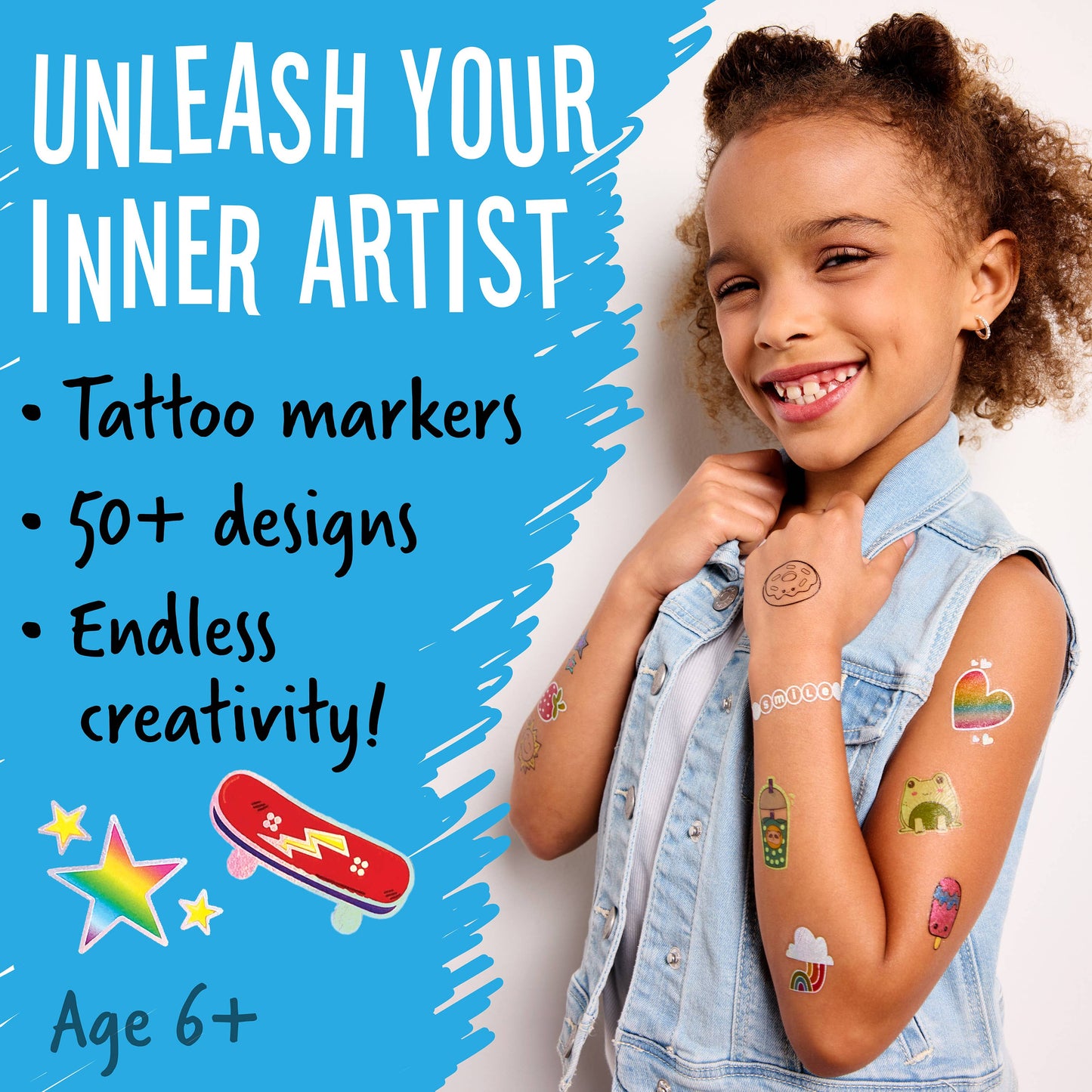 Tattoo Designer Studio Craft Kit for Kids