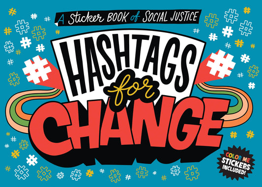 Hashtags for Change Sticker Book