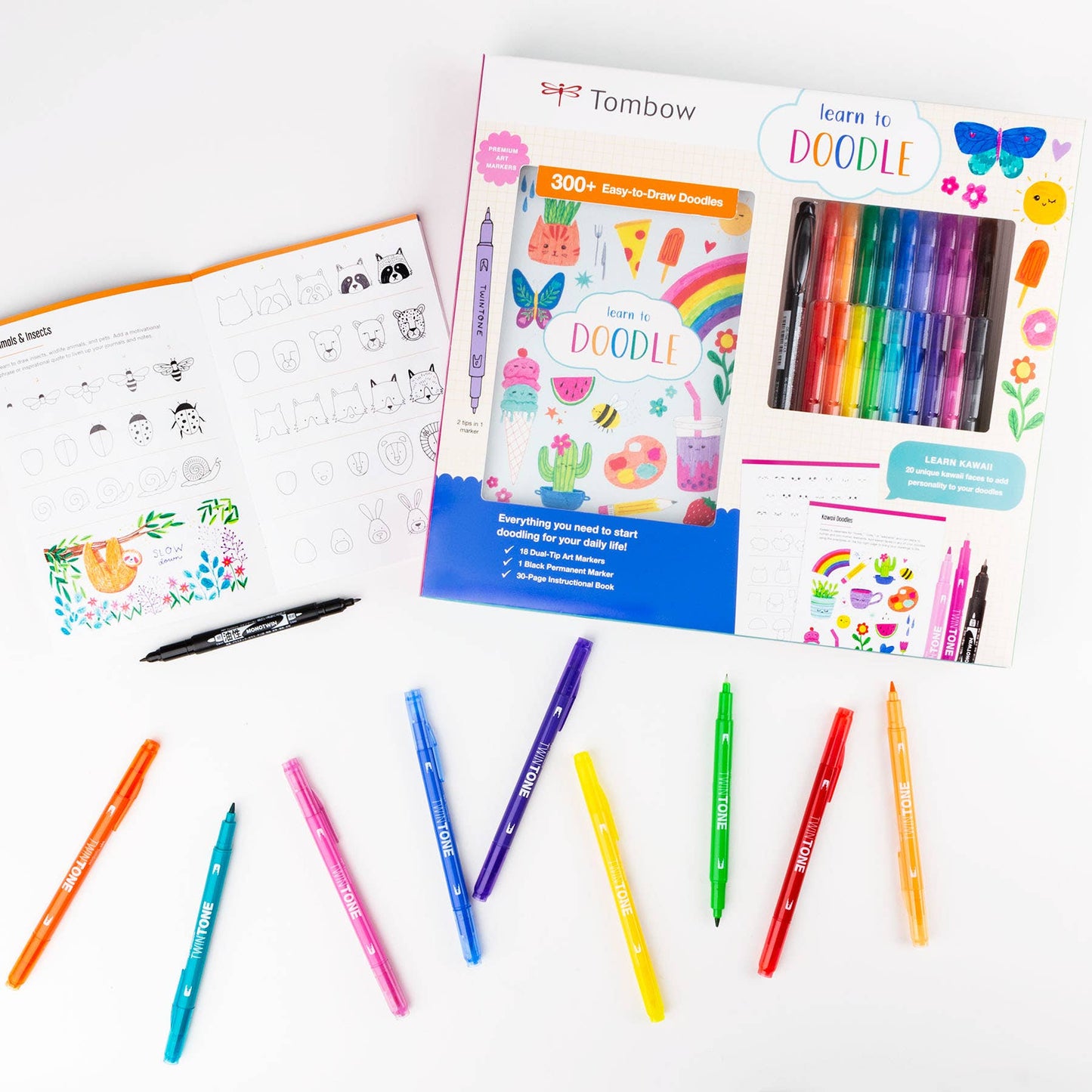 Tombow Learn to Doodle Kit