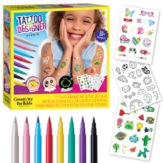 Tattoo Designer Studio Craft Kit for Kids