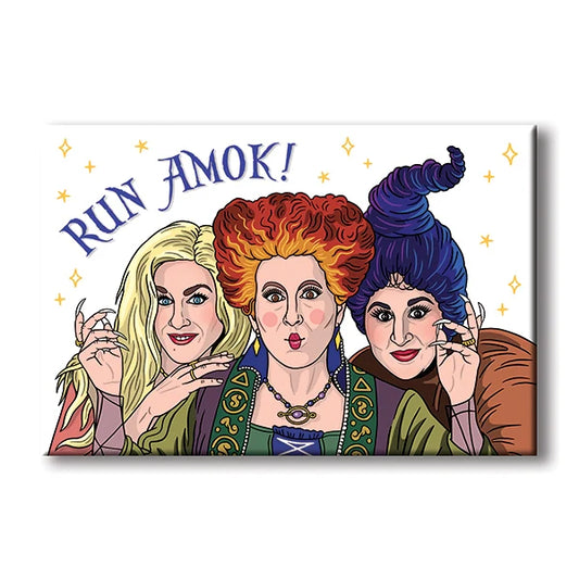 Hocus Pocus Run Amok! Magnet