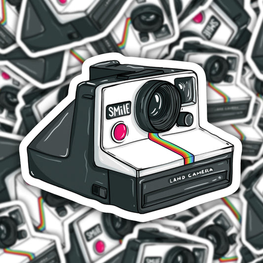 Polaroid Camera Vinyl Sticker