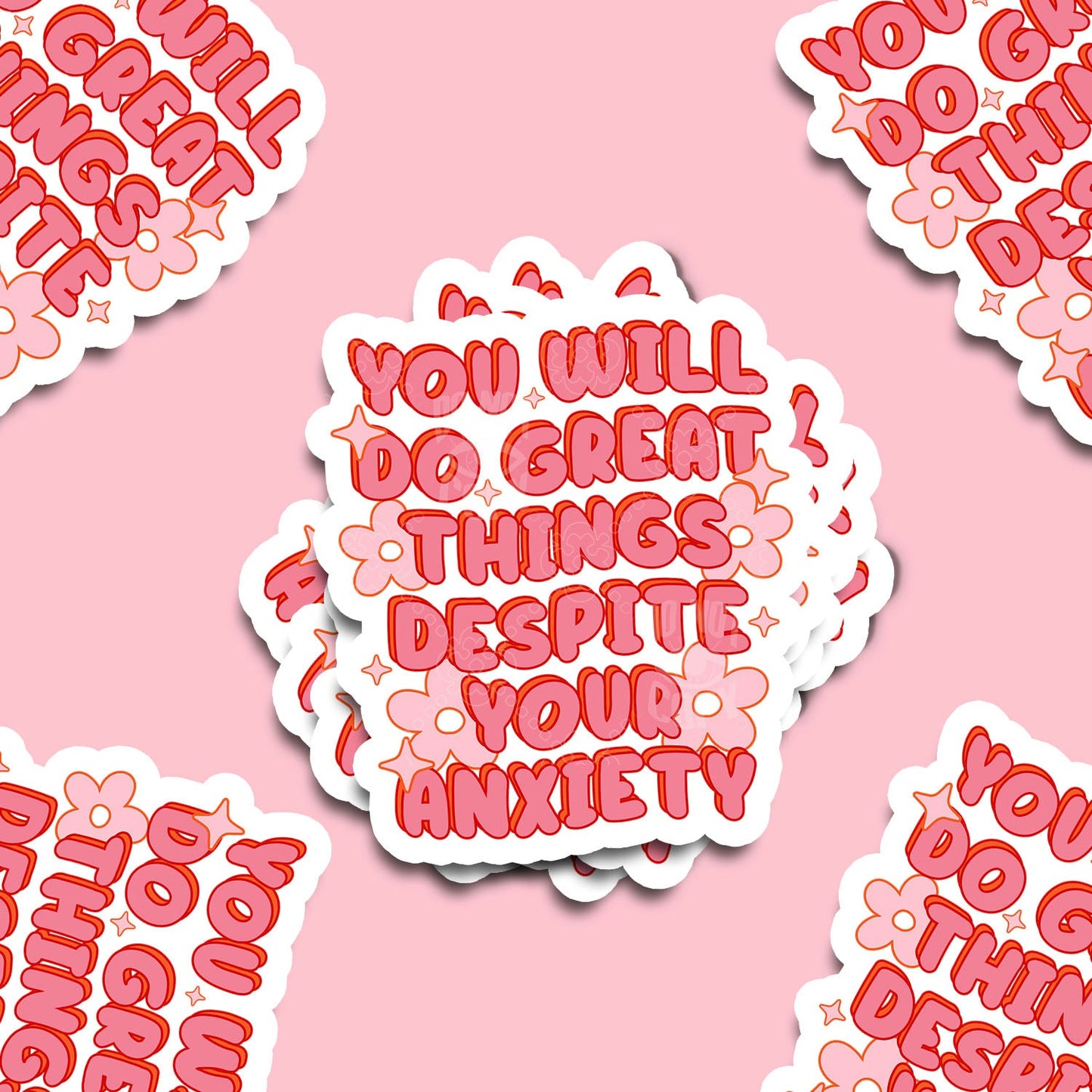 You Will Do Great Things Vinyl Sticker