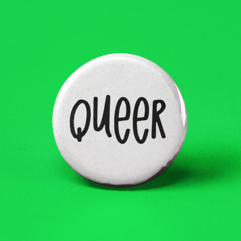 Queer Pinback Button