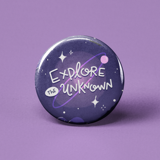 Explore the Unknown Pinback Button