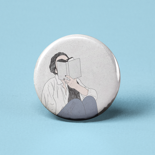 Reading Pinback Button