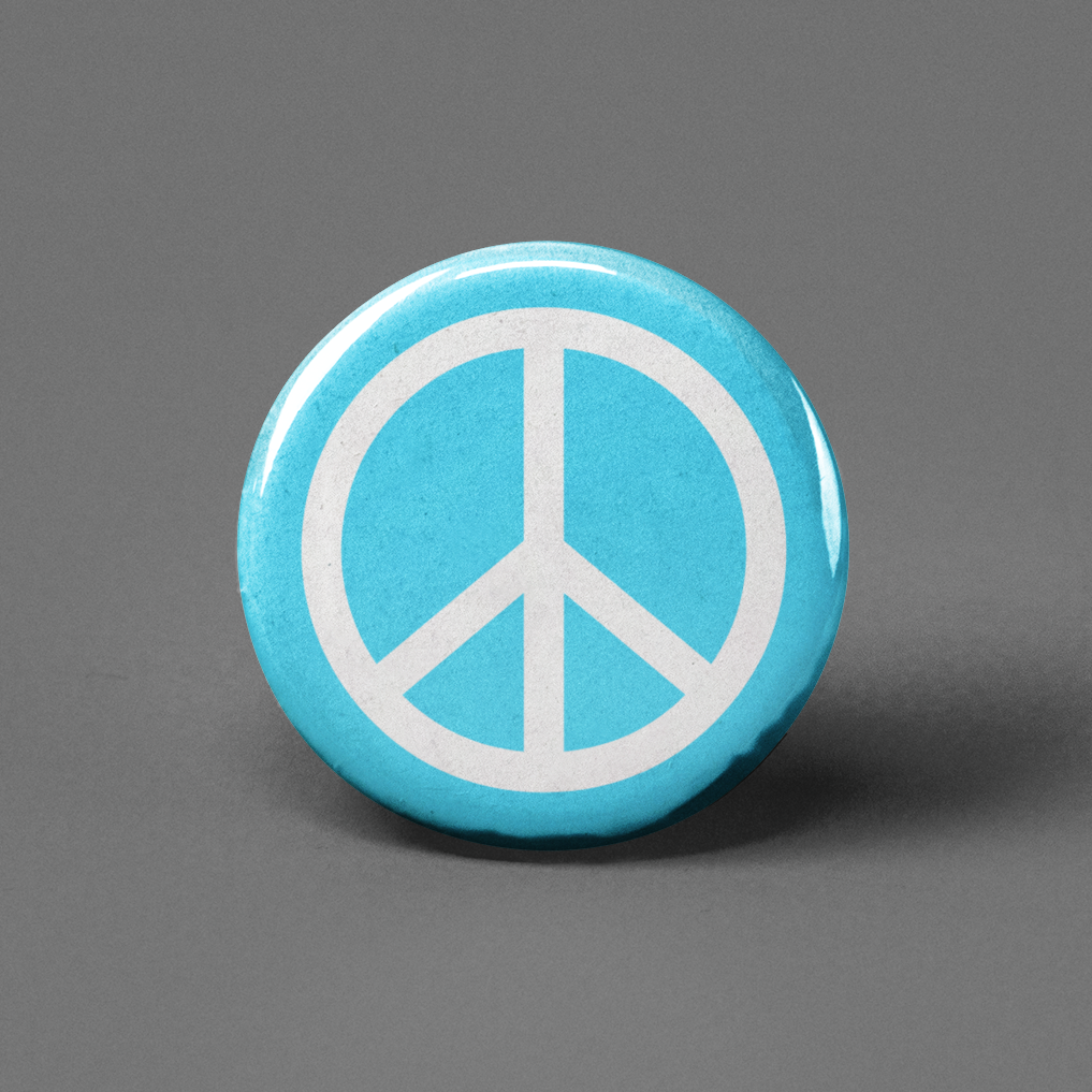 Peace Pinback Button