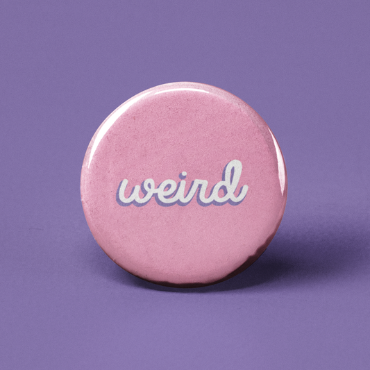 Weird Pinback Button