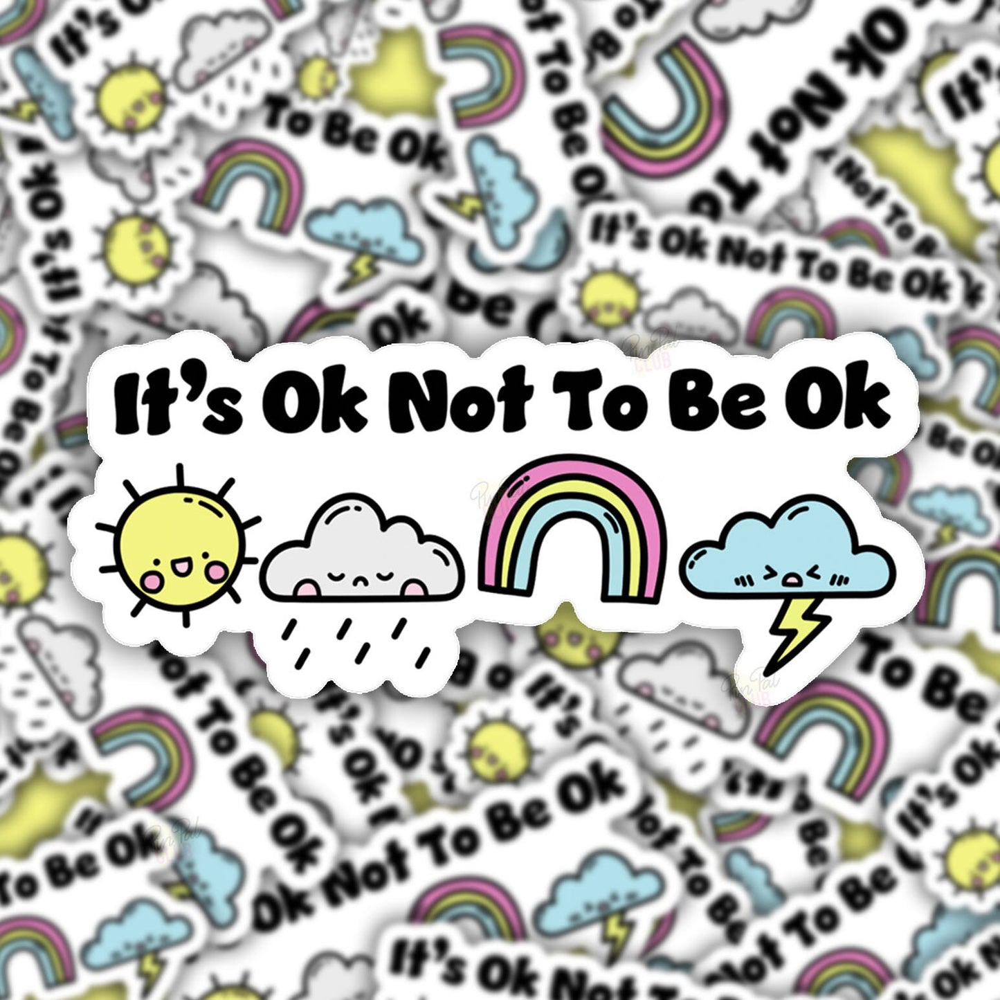 It's OK Not to be OK Vinyl Sticker