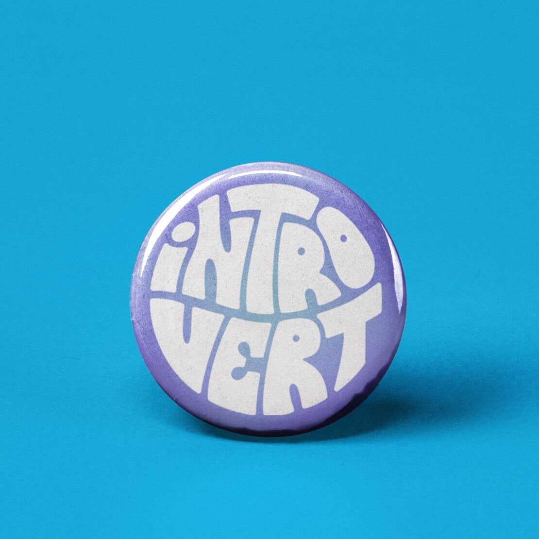 Introvert 2 Pinback Button